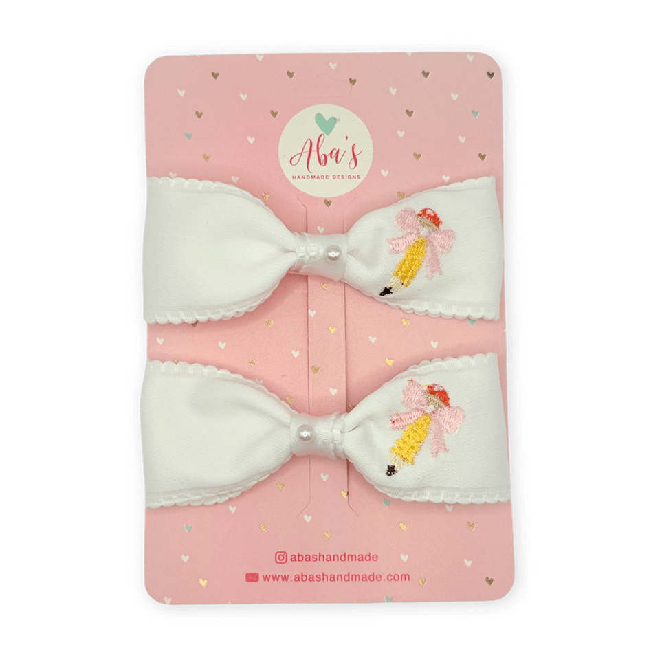 Golden Pencil Bow Set